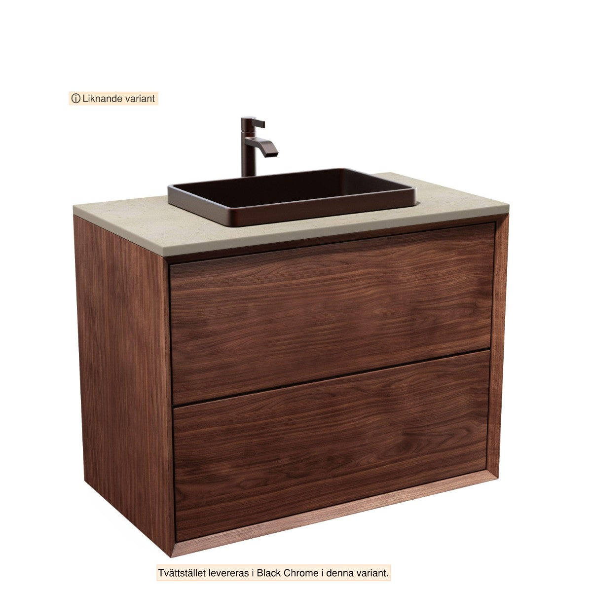 Solid walnut commode – Hotel-inspired design