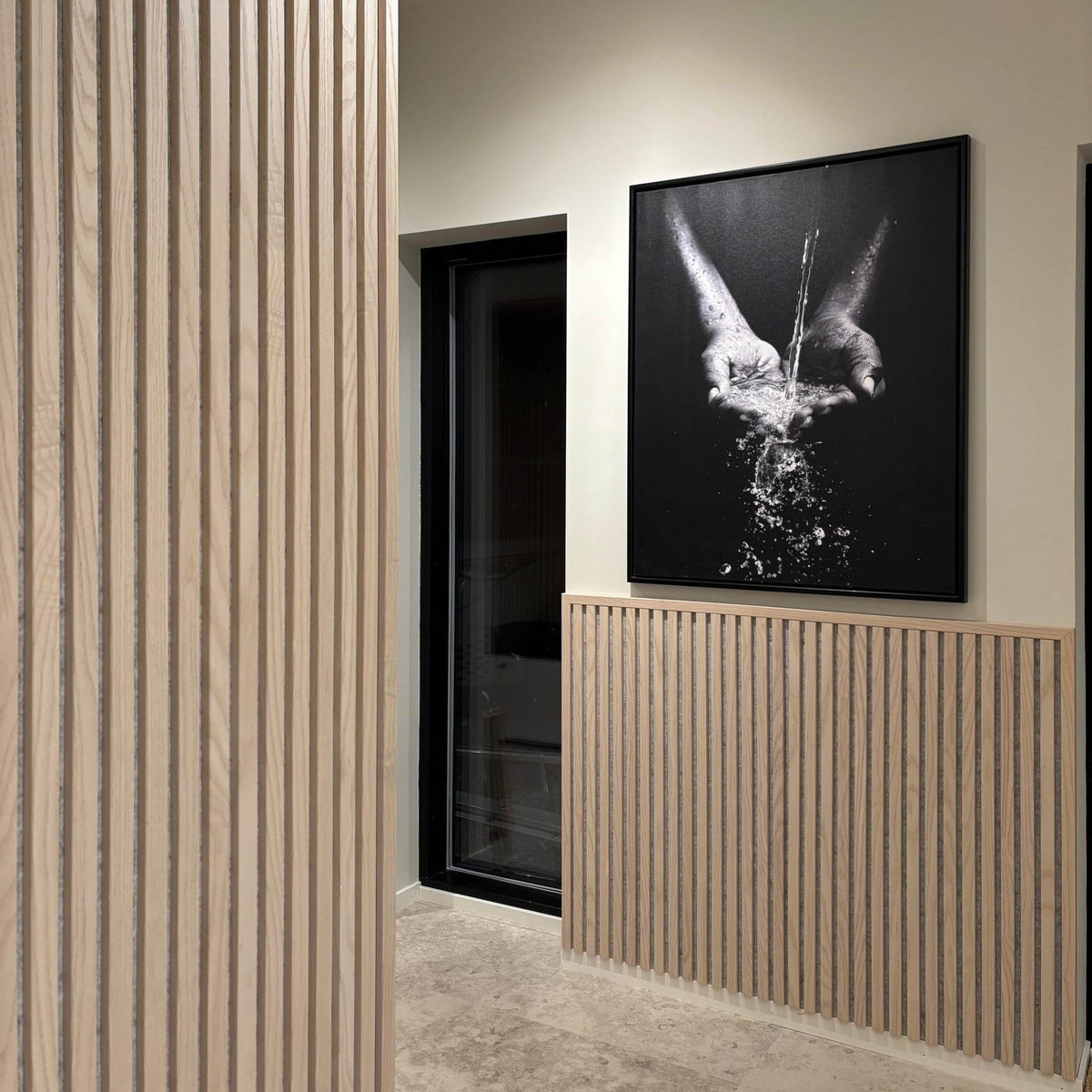 Why not use acoustic panels as chest panels?