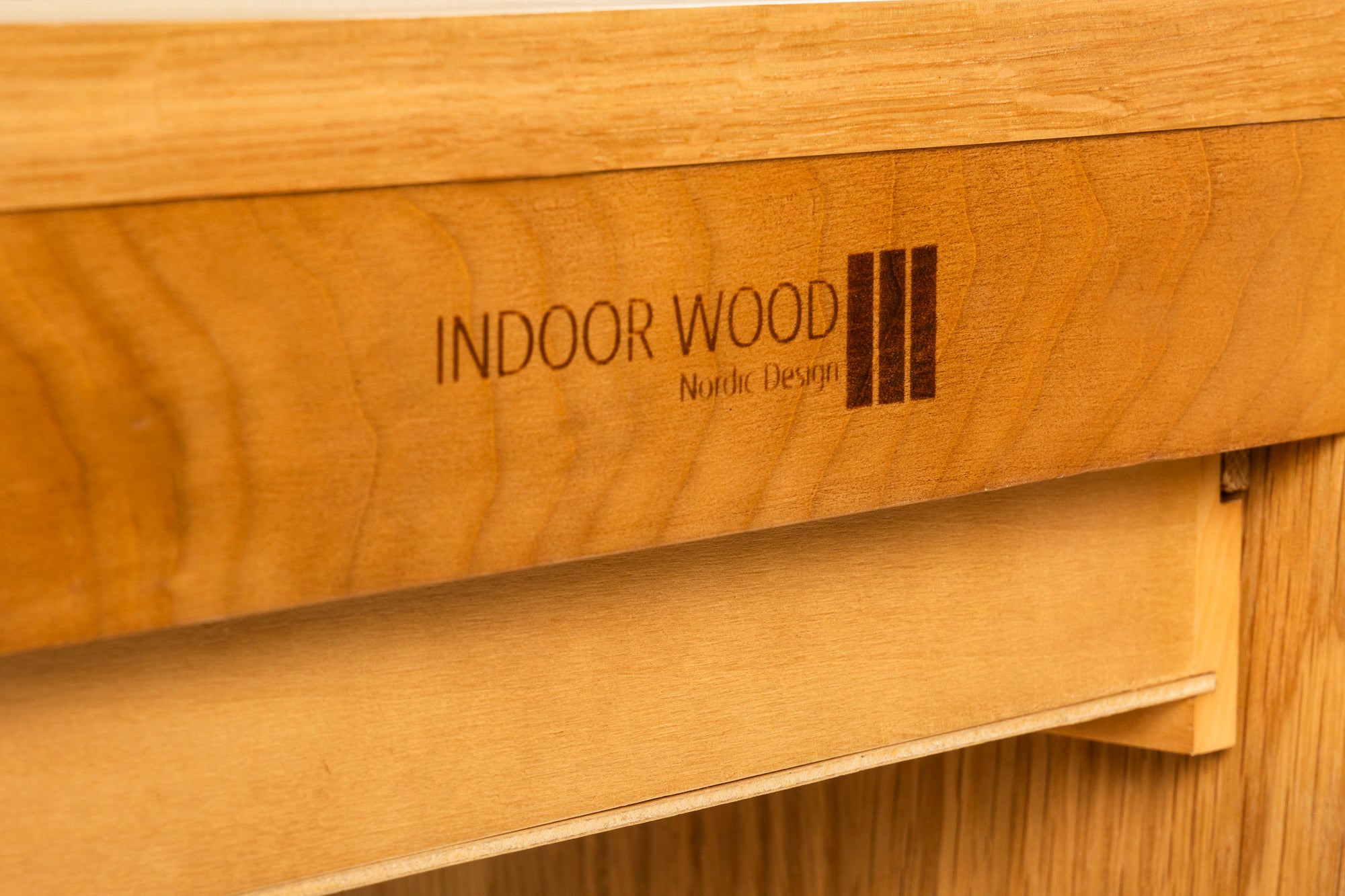 Solid Oak Nightstand