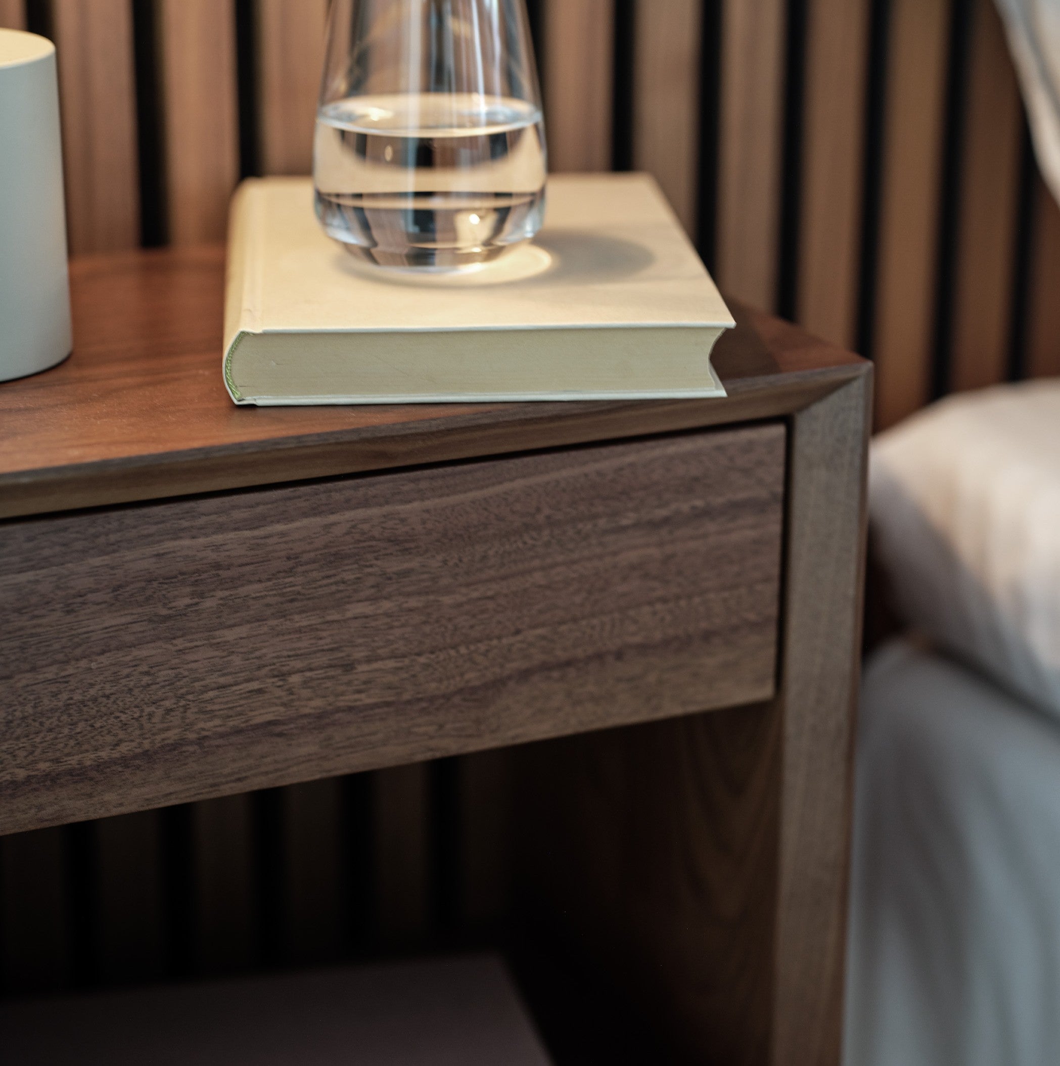 Solid Walnut Nightstand