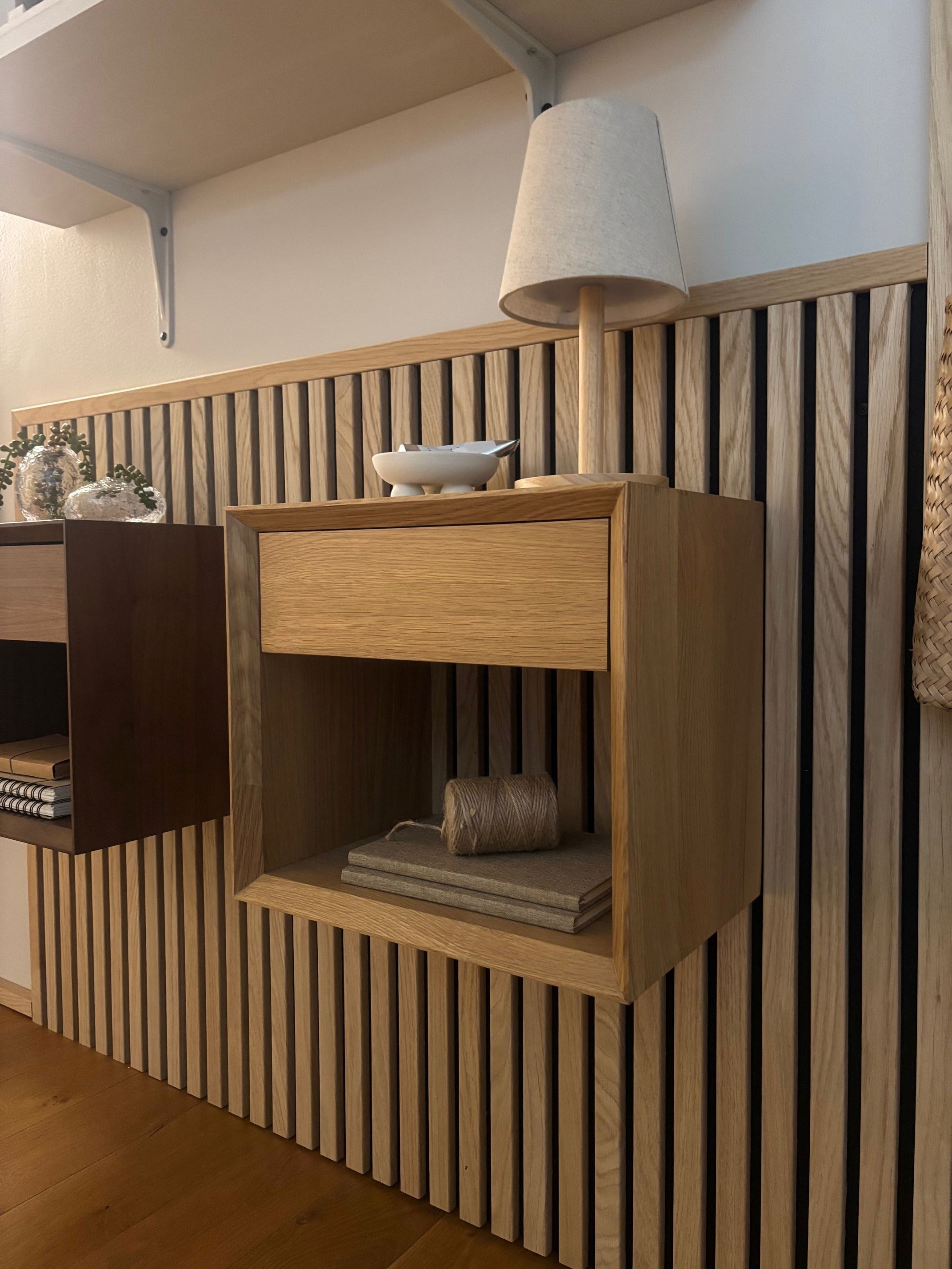 Solid Oak Nightstand
