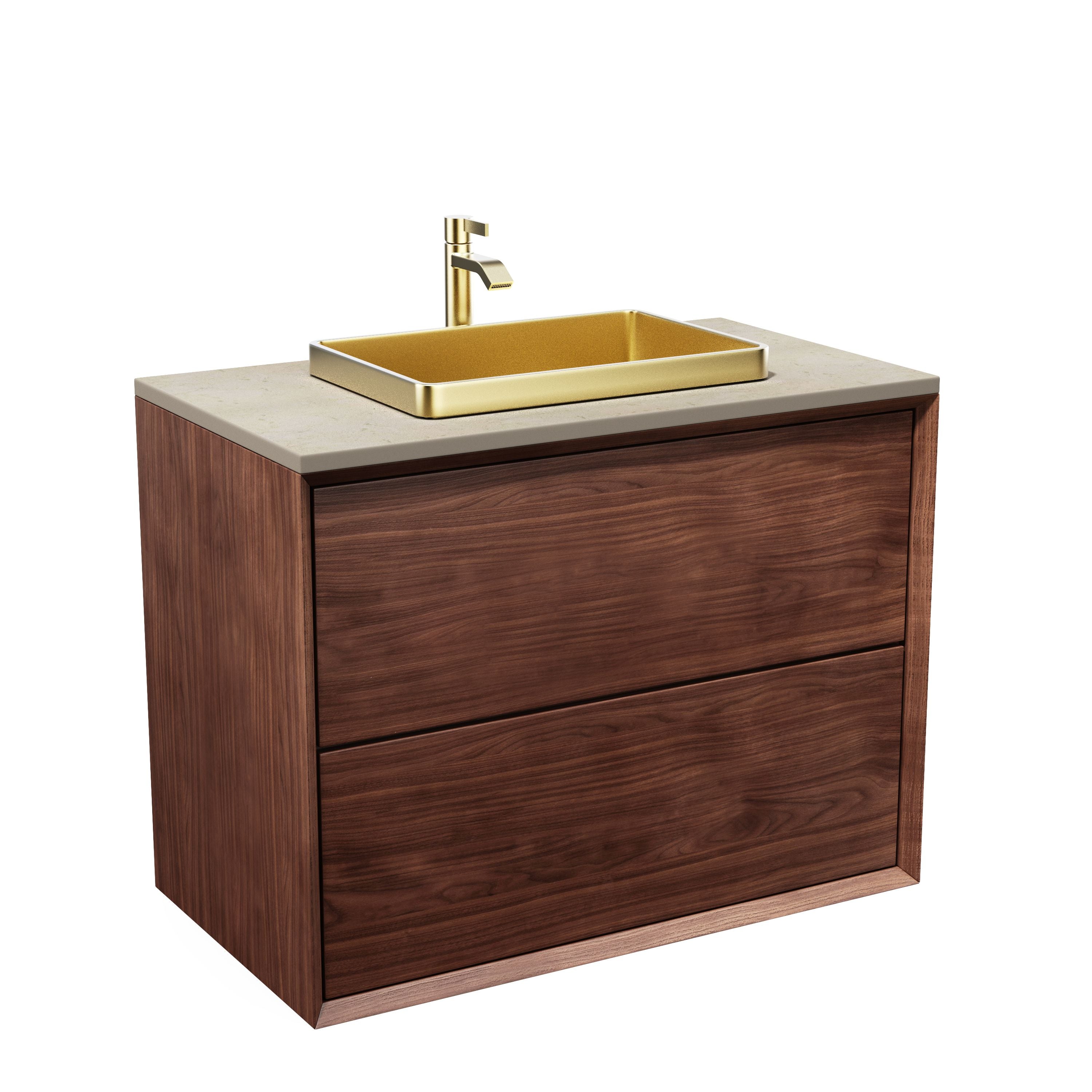 Solid walnut commode – Hotel-inspired design