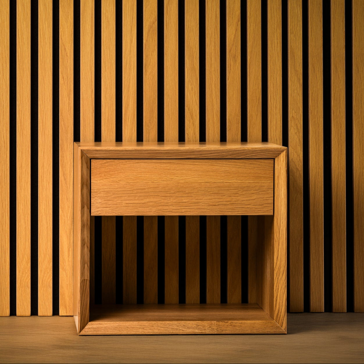 Solid Oak Nightstand